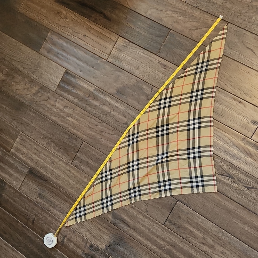 Burberry triangle scarf